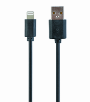 cable usb gembird usb 20 a lightning 1m negro