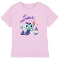 dessins animes tops y camisetas its snowing para nino