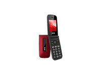 movil - spc titan 2 rojo 48 mb 1000 mah 1 semana de bateria volumen 105dba pantalla 24 ip44 boton ice  smart help