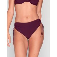 luna splendida banador braga de banador con fruncidos laterales blue sense para mujer