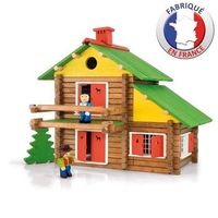 jeujura - construccion de madera - my wooden chalet 175 piezas