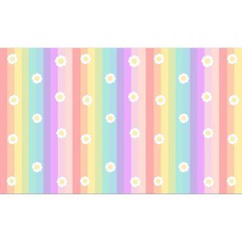 Fotomural Vinilo Infantil Margaritas Multicolor 350 X 250 Cm