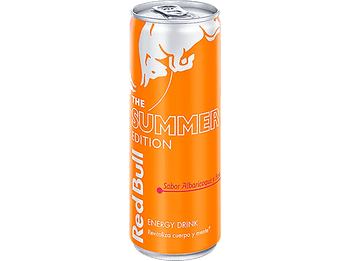 Bebida energizante - Red Bull RB Summer Edition, Albaricoque y fresa