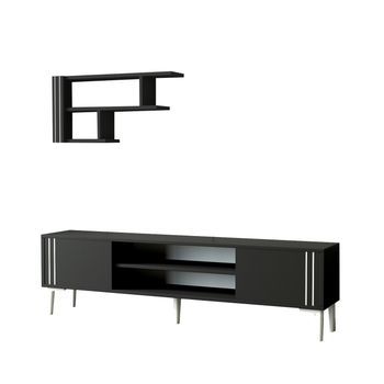 Mueble Tv Snow Set Antracita