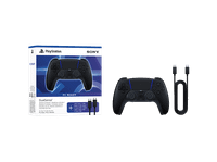 mando ps5 - sony dualsense midnight black  cable usb para pc para playstation 5 mac y inalambrica retroalimentacion haptica