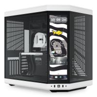 caja hyte y70 touch infinite negroblanco display ips 149 eatx vidrio templado