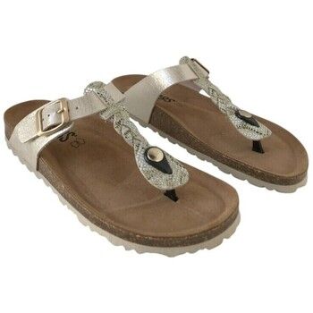 Gobbs Sandalias BIO DEDO PIEL TRENZADO para mujer