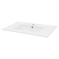 lavabo ceramico encastrable 810x465x175 mm blanco ecd germany