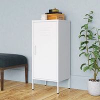 armario de almacenamiento  mueble de almacenamiento acero blanco 425x35x1015 cm cfw739817