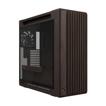 Torre ASUS ProArt PA602 Wood Edition Retro Brown cristal templado E-ATX marrón
