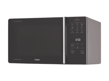 Microondas con horno - Whirlpool MCP 349 SL, 800 W, 6 niveles de potencia, Función Crisp, 25 l, Plata
