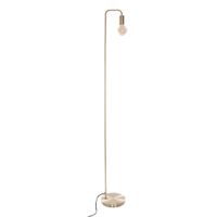 lampara de pie de metal dorado o20x150cm