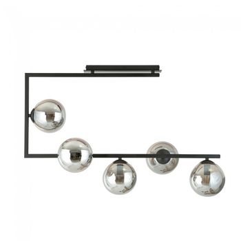 Plafón de techo ventara grafito (5 luces)