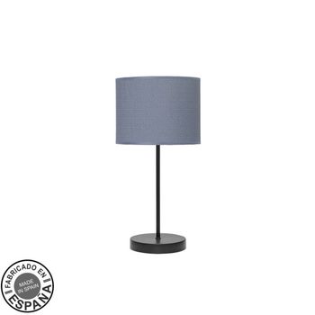 Sobremesa moda 1xe14 negro/azul 42x17x17cm