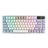 asus rog azoth teclado mecanico moonlight qwerty espanol white