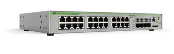 24 x 10/100/1000T POE+ ports and 4 x SFP uplink slots (100/1000X SFP) 370W POE capacity Fixed one AC power supply EU Power Cord