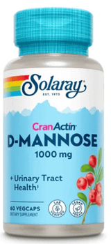 Solaray Crananctin D-Manosa 60 Cápsulas Vegetales