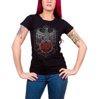 slayer camiseta manga larga bloody para mujer