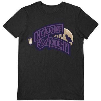 Wednesday Camiseta Neverre Academy para mujer