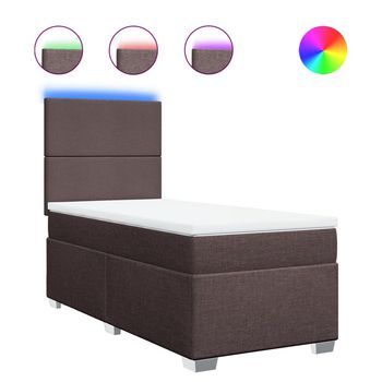 Cama Tapizada 200x80x150,5 Cm Tejido - Marrón