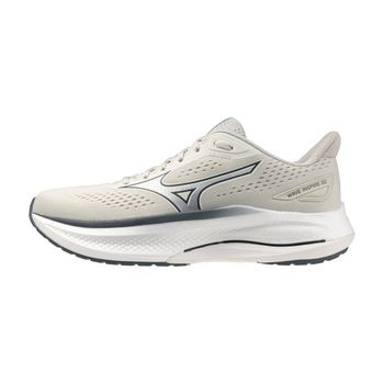 Zapatillas Mizuno Wave Inspire 22 Blanco Gris AW26, Talla 44.5 - EUR