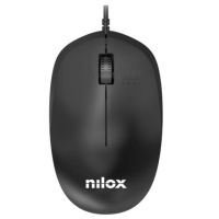 nilox mousb1012 raton usb 1200dpi negro