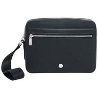 lacoste bolso bolso de mano langon para hombre en petit pique negro para hombre