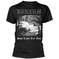 burzum camiseta manga larga hvis lyset tar oss para hombre