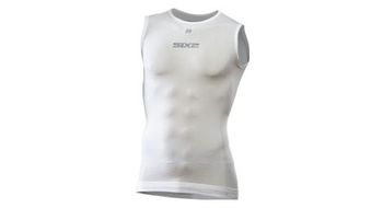 Camiseta sin mangas sixs sml bt blanco   carbono
