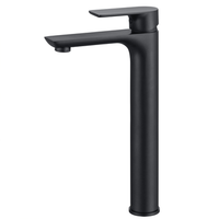 grifo lavabo negro grifo de bano mezclador monomando - lomazoo taurus