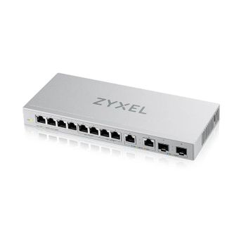 Switch Zyxel 8 Puertos Gigabit Ethernet 2 Puertos 2.5G 2 SFP+ No Gestionado QoS ACL Gris