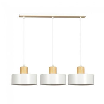 Regleta de techo torino blanco (3 luces)