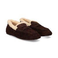 befree mocasines mujer - marron talla 39