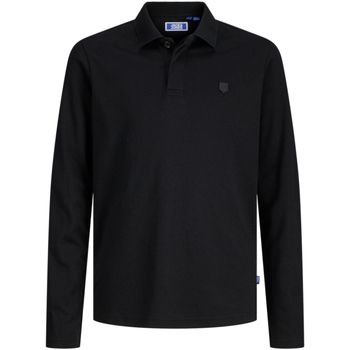 Jack & Jones Polo 12263196 JPRCCRODNEY LS POLO JNR BLACK para niño