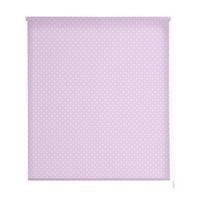 estoralis - estor enrollable translucido  estampado texturas  150 x 255 cm anchoalto tamano tela 147 x 250 cm  motas-2 malva