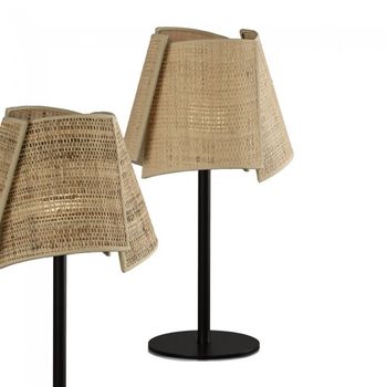 Lámpara de mesa naburu rafia classic