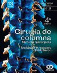 cirugía de columna. técnicas quirúrgicas