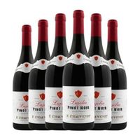francoise chauvenet vino tinto lajolie bourgogne joven 75 cl 125 vol pack de 6 unidades