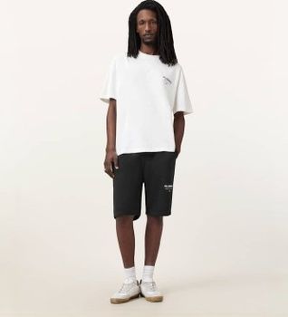 ALL SAINTS para hombre. M002TC Shorts Underground negro (XL), Casual, Algodón