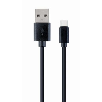 Cable USB A a USB C Cablexpert CC-USB2-AMCM-1M 1m Negro USB 2.0 0,48 Gbit/s