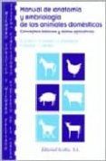 manual de anatomia y embriologia de los animales domesticos conc epto