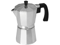 cafetera tradicional - jata hogar cca12 600 ml 12 tazas aluminio interior antioxido inox