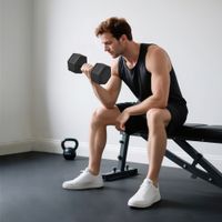 homcom halter de peso ligero 20 kg - 1 pieza hexagonal para entrenamiento muscular y potencia de goma y metal negro