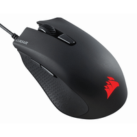 raton corsair gaming harpoon rgb pro 12000dpi optical - negro