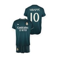 conjunto mbappe real madrid nino 202627 segunda equipacion replica oficial