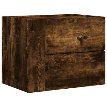 Mesita De Noche 45x30x35 Cm Madera - Marrón