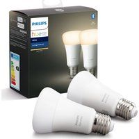 hue white bluetooth led bulb - e27 twin pack white