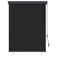 estor enrollable de exterior gris antracita 120x250 cm