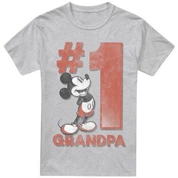 Disney Camiseta Number 1 Grandpa para hombre