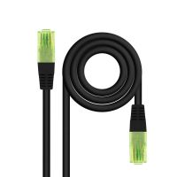 cable de red nanocable 10201402-bk rj45 cat6 utp 2 m negro